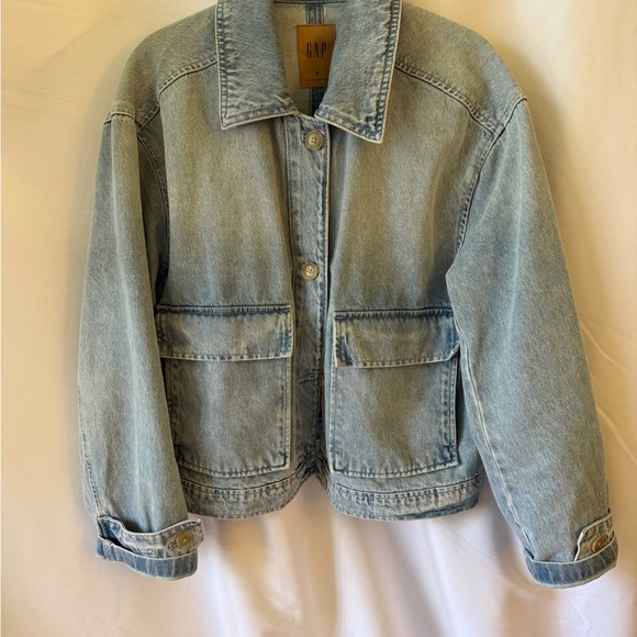 GAP Classic Light Blue Denim Jacket - Picture 1 of 5